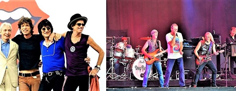 The Rolling Stones e Deep Purple nuovi pezzi dopo 60anni di musica