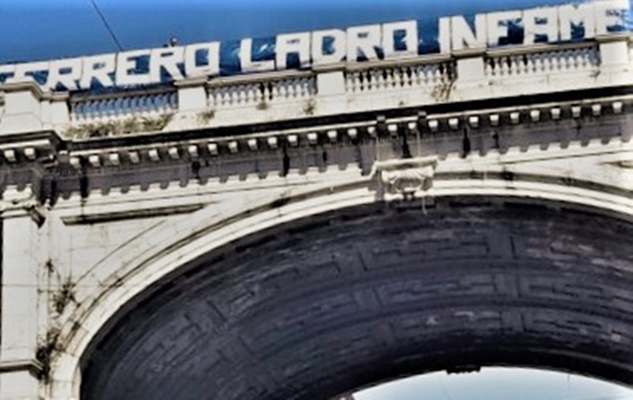 Sampdoriani 40enni appesero striscione “Ferrero ladro infame”. Daspo di 1 e 5 anni