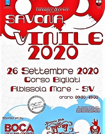 Albissola presenta la fiera del disco Savona Vinile, pardon, Albissola Vinile