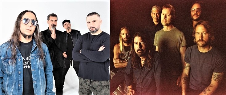 Musica buona in due ritorni: System Of A Down e Foo Fighters