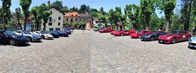 Sassello, Portofino, Genova la tappa ligure del Rosso Corsa Ferrari