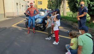 spiderman per la Festa della Polizia di Savona (2)