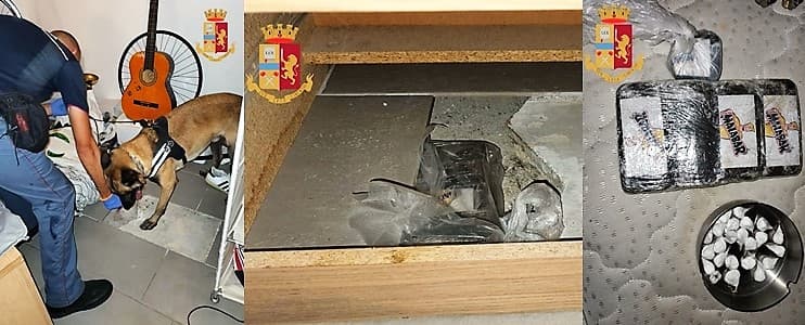 Negozio della droga in corso Perrone a Genova, 2 arrestati