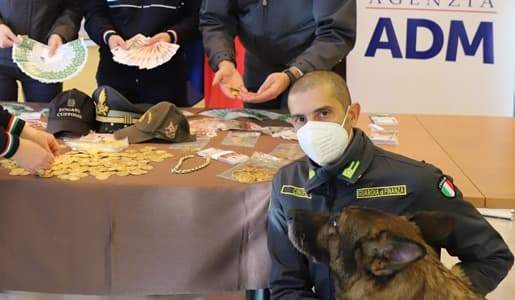 Il pastore Babol lo arresta con 600mila euro tra monete d’oro e contanti