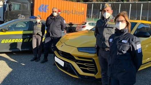 Genova contrabbando, sequestrata Lamborghini da 260mila euro