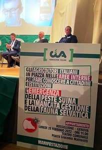 Manifestazione peste suina