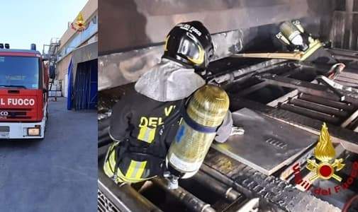 Genova, incendio in forno industriale a Bolzaneto