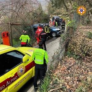 Incidente Recco sul bilico della scarpata