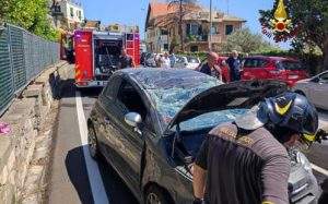 Genova 1 incidente a Bogliasco