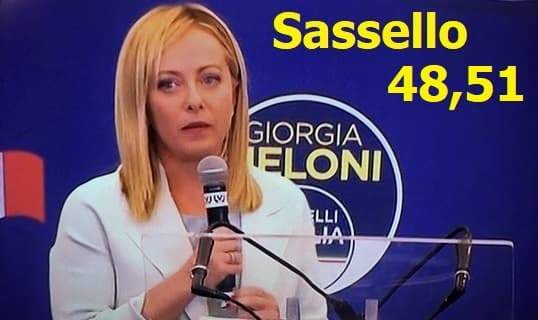 Sassello elezioni, vince il centrodestra che sfiora il 50%, Meloni primo partito