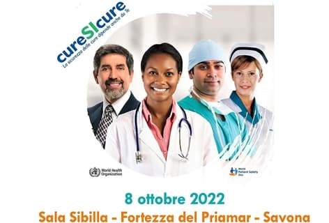 Savona 8 ottobre al Priamar “Buone pratiche per cureSIcure”