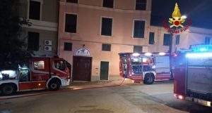 Genova incendio via Campo Pisano