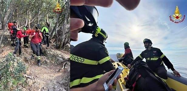 Signora genovese 66enne si infortuna sul promontorio di Portofino