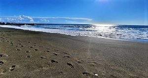 Spiaggia di Varazze parco Beigua