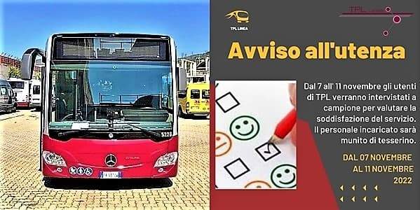 Trasporti bus, Tpl Linea Savona intervista i viaggiatori sul servizio