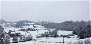 Sassello nevicata nella Conca di Albergare