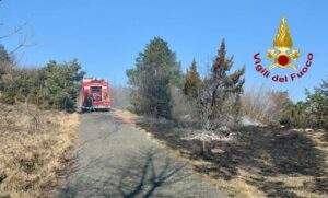 Incendio 1 a Campo Ligure