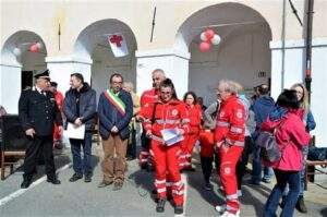 Croce 2 Rossa Sassello ambulanza inaugurazione 1-4-23