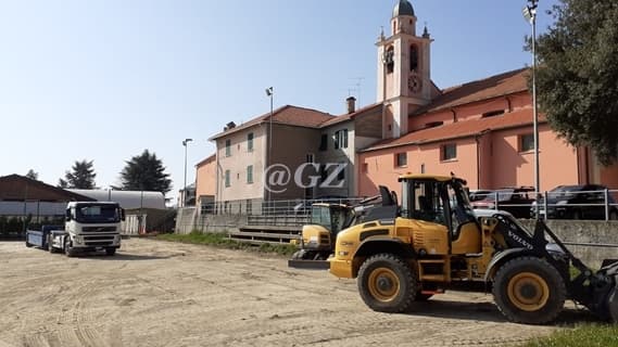 Partiti i lavori al campo di calcio in sintetico di Stella Corona