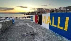 Murales 0 dedicato a Luca Vialli a Genova