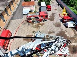 Incendio 3 in una fabbrica a Rossiglione