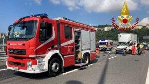 Genova 2 incidente ponte San Giorgio