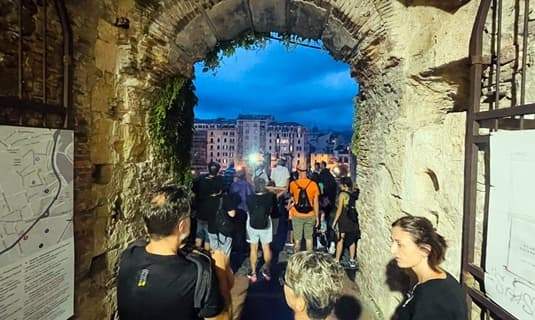 Savona, visita al “Priamàr Sotterraneo 2023” con 119 partecipanti