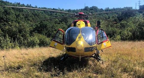 Elisoccorso Grifo a Urbe per incidente sul Faiallo a 38enne