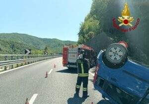 Genova Recco 1 incidente A12