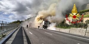 Incidente 1 A10 camion verso Savona