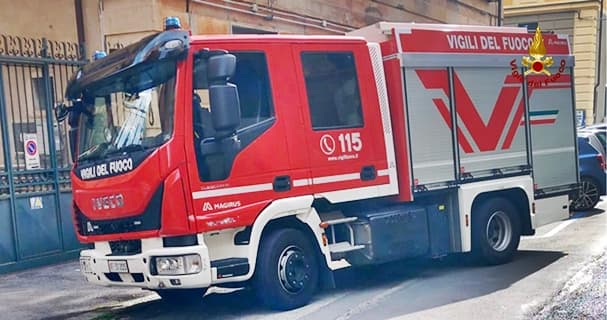 Incendio in via Novaro a Genova, si temeva per l’anziana proprietaria