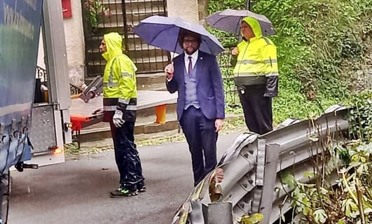 Dopo il camion incastrato a Teglia, il sindaco di Stella chiede un tavolo tecnico