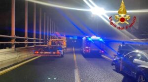 Incidente 1 tra due auto sulla A12 a Bolzaneto