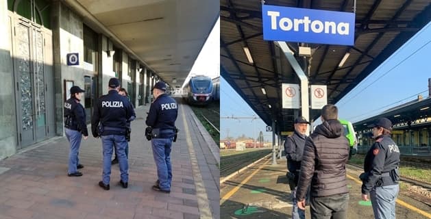 Controlli Polizia Ferroviaria da Acqui Terme ad Alessandria, 1 denuncia per violenza sessuale