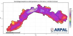 Liguria pioggia a marzo