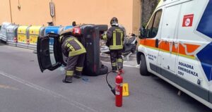 Genova incidente corso Montegrappa 2