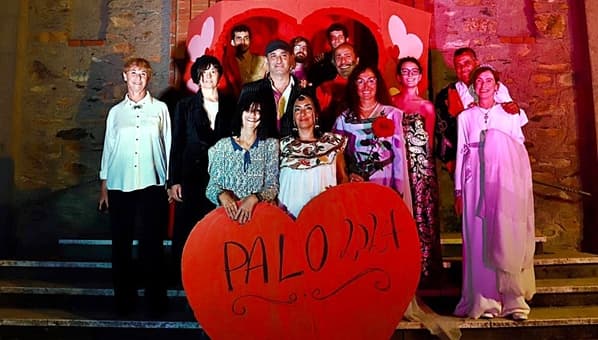 Sassello la Fiaccolata a Palo con sette coppie celebri – VIDEO
