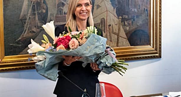 Savona saluta la neopresidente dell’Unione Industriali Caterina Sambin