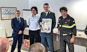 Savona Vigili del fuoco volontari premiazioni 4