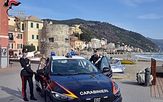 Lombardo in trasferta nel Ponente savonese rapina due ragazzi, arrestato a Laigueglia