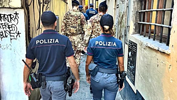 Vasta operazione anticrimine a Genova formata da 464 pattuglie