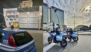 Polizia Genova frontiera e moto