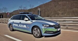 Savona Polizia stradale in autostrada