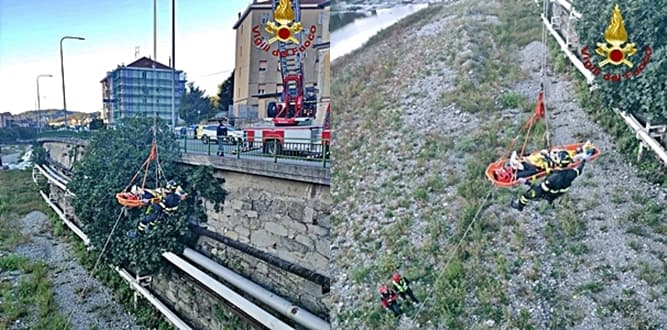 Cade dal ponte San Francesco di Bolzaneto, 36enne in codice rosso al San Martino