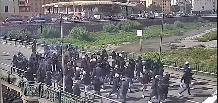 Genoa – Samp bilancio del derby tra feriti, arresti e denunce – VIDEO