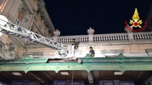 Genova incendio tettoia stazione Brignole 2