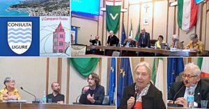 Amici del Sassello presentano il museo del dialetto alla riunione della Consulta Ligure a Varazze 1