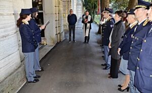 Polizia Genova commemorazione agente Giuseppe Micale 1