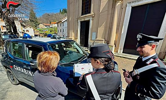 Finto carabiniere truffa signora anziana, due indagati nel savonese