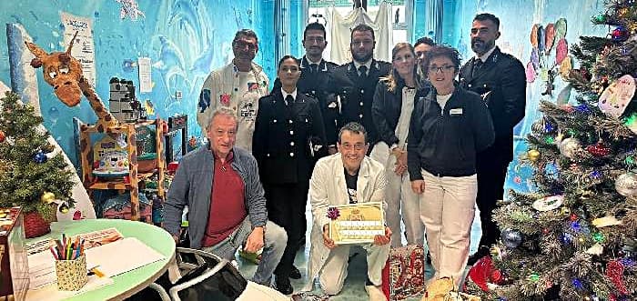 Donazione San Paolo dagli allievi della Polizia Penitenziaria Cairo Montenotte